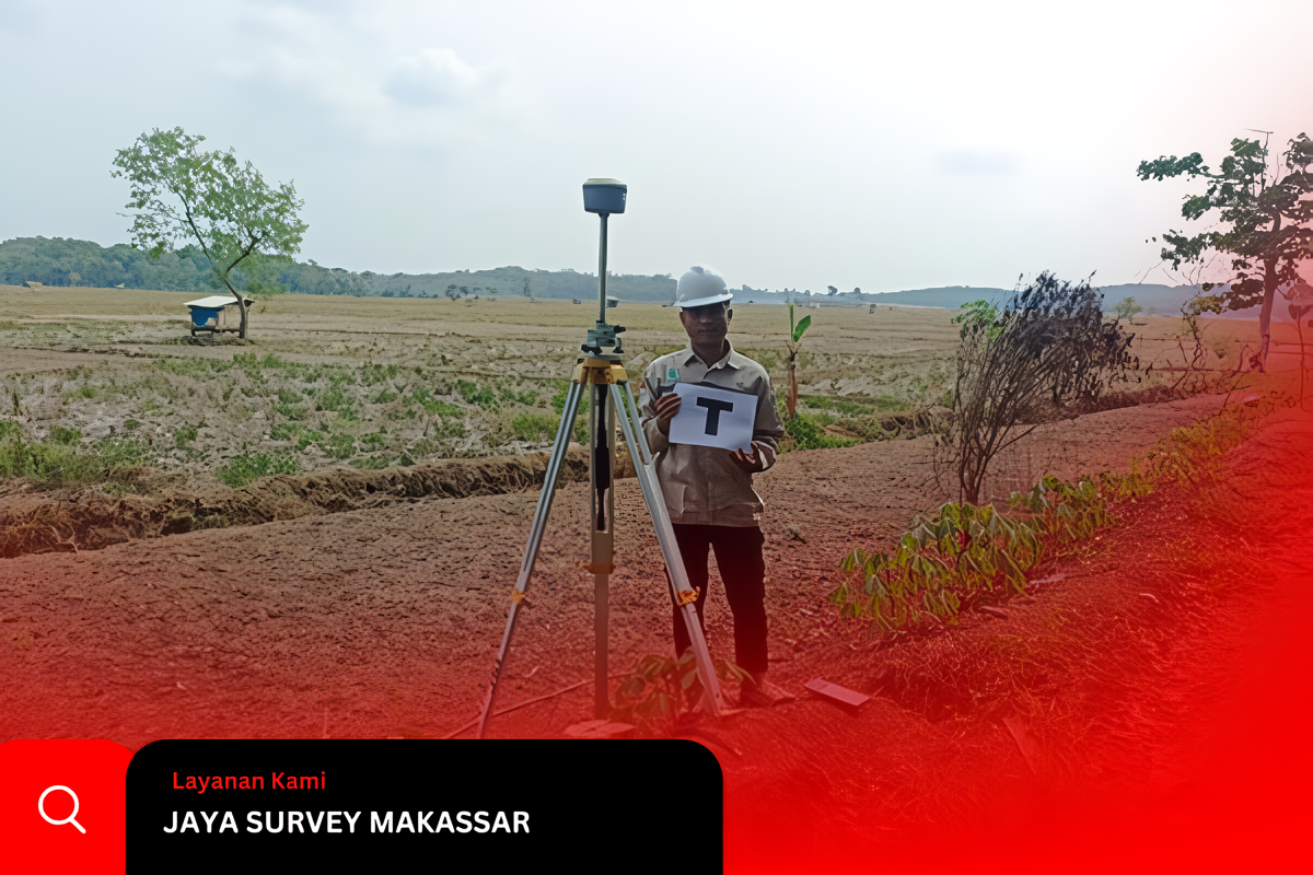 Pengamatan titik Benchmark Menyediakan titik referensi untuk pengukuran presisi tinggi dalam survei konstruksi.